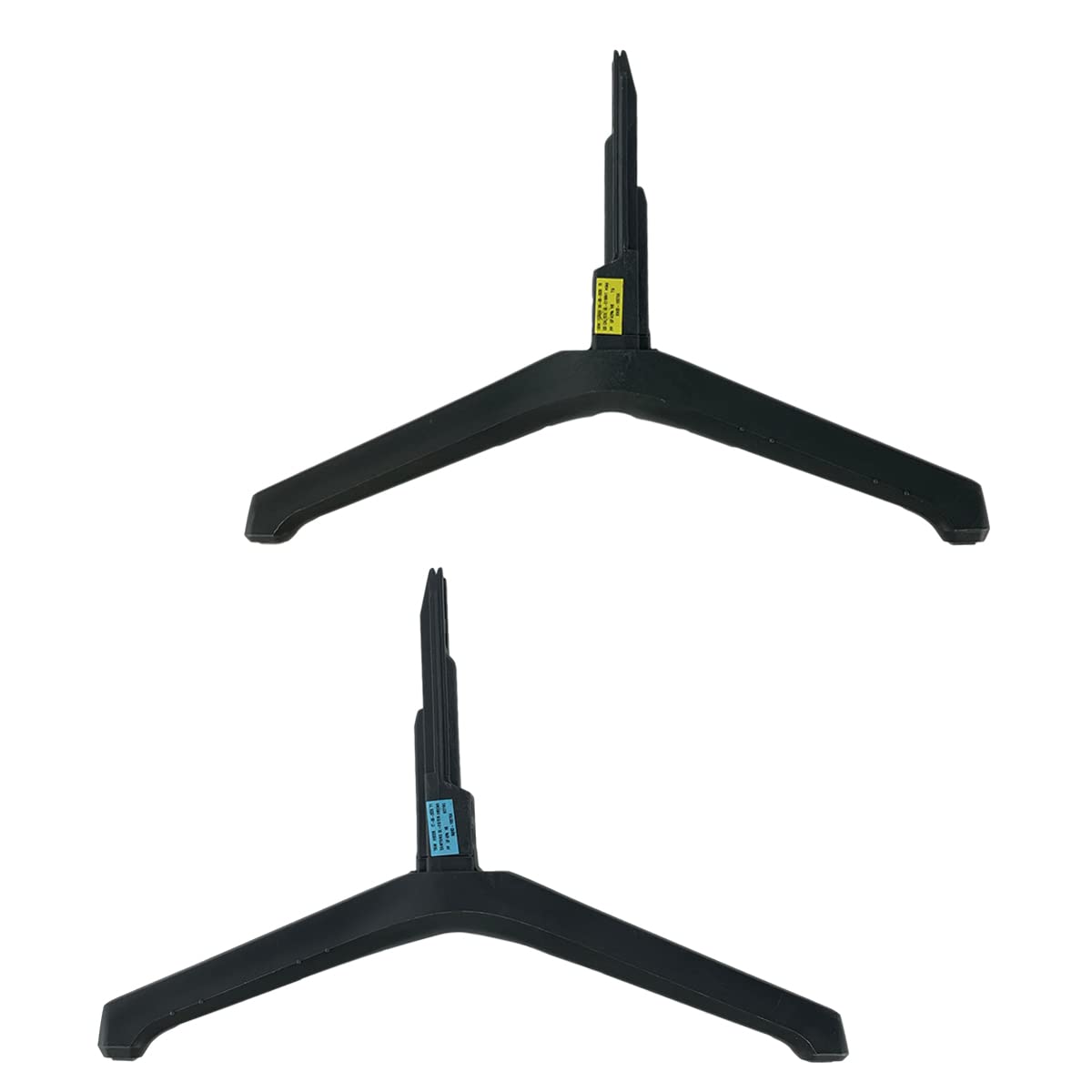 Ceybo replacement TV base legs for 70-75 inch Samsung, secure tabletop stability