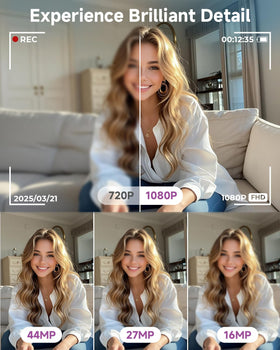 ceye back view with 2.4-inch display for preview and playback convenience