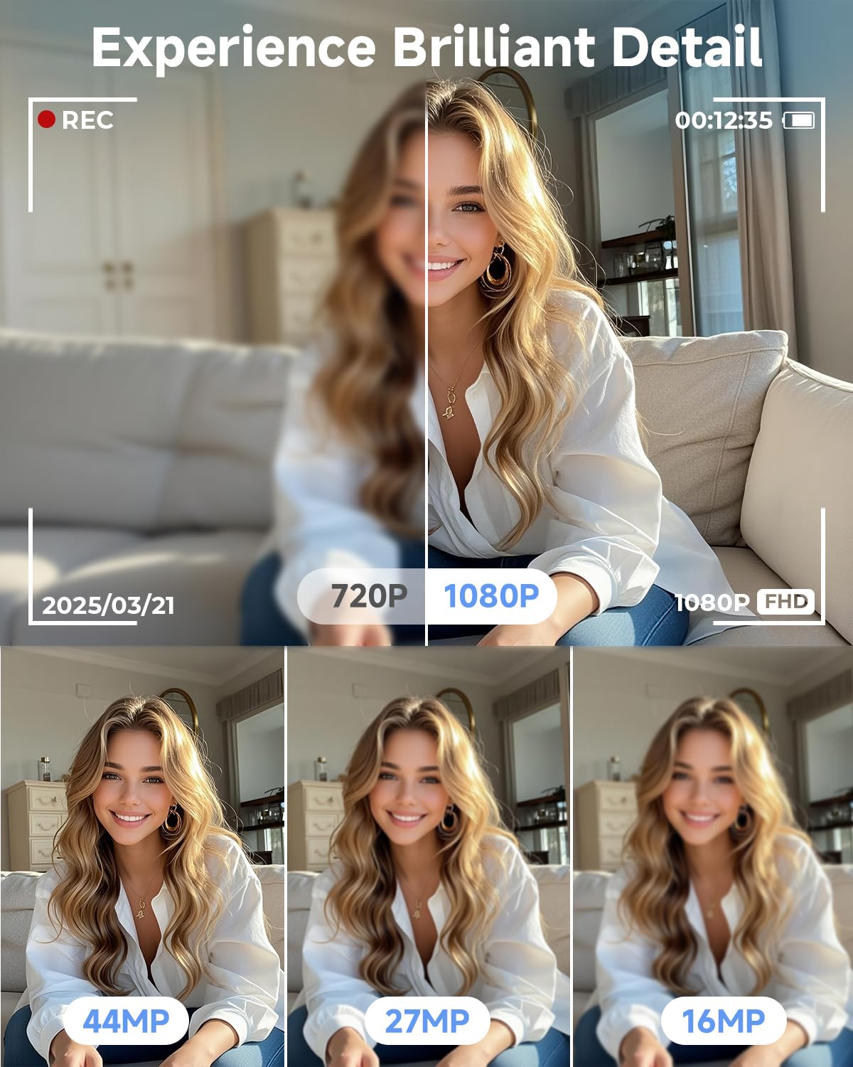 CEYE digital camera recording 1080p video for vivid moments