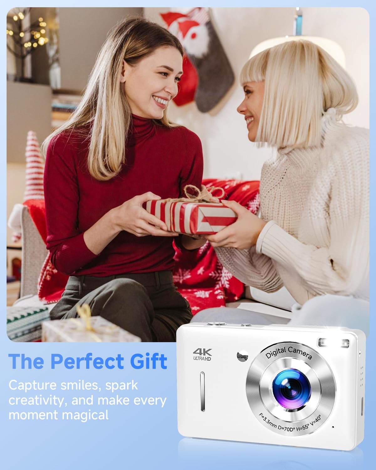 CEYE digital camera compact design as a travel-friendly companion