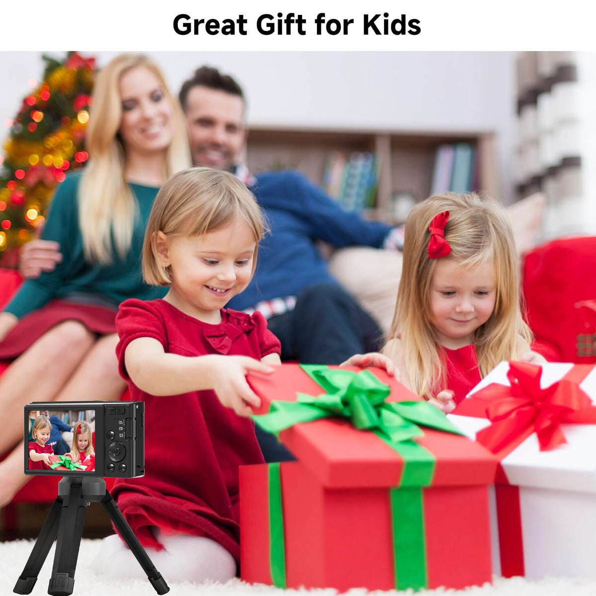 ceye digital camera travel-ready with extra batteries and SD card