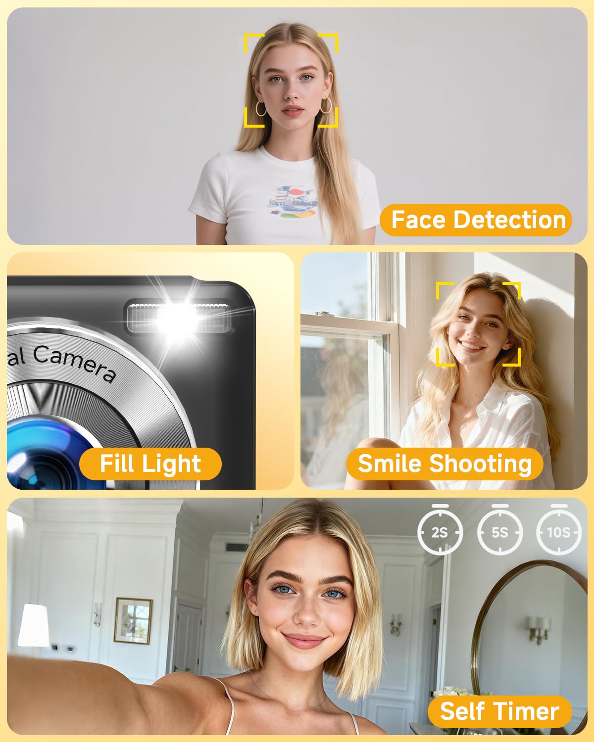ceye camera beside ruler for zoom and size comparison aiding purchase decisions