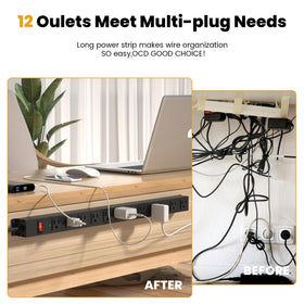 CFMASTER 2100-joule surge protection guards connected gear