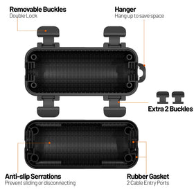 CFMASTER compact dimensions fit neatly on patios and decks