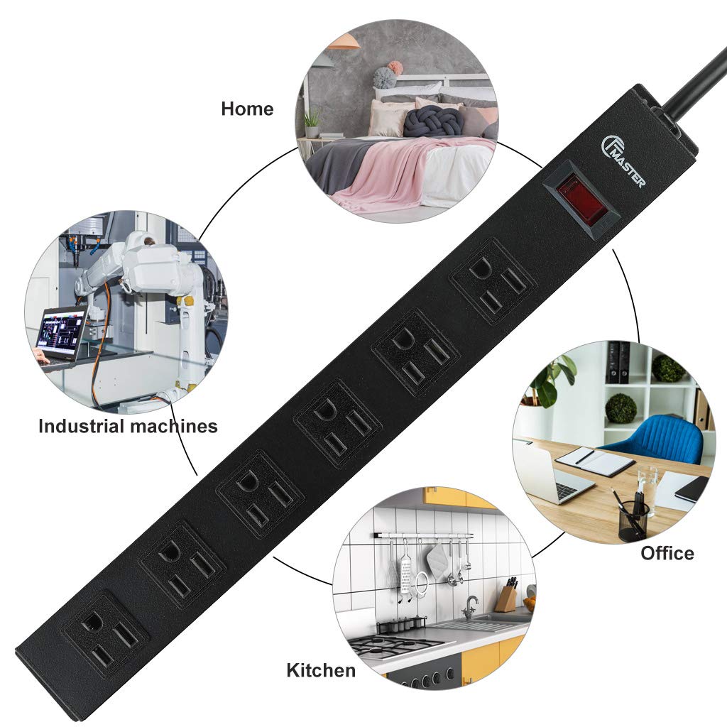 CFMASTER compact, durable strip handles multiple devices safely