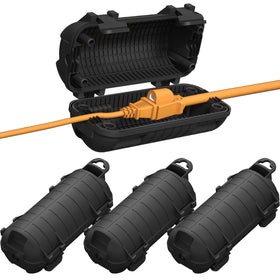 CFMASTER outdoor extension cord cover in-use protecting connections outdoors