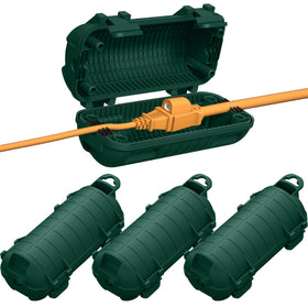 CFMASTER extension cord cover outdoor 4-pack front view protects cords outdoors.