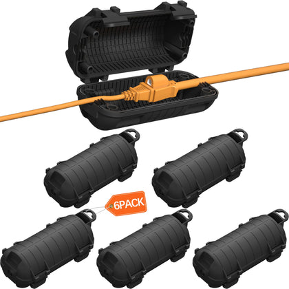 CFMASTER front view of six-pack showing compact weatherproof covers and benefits