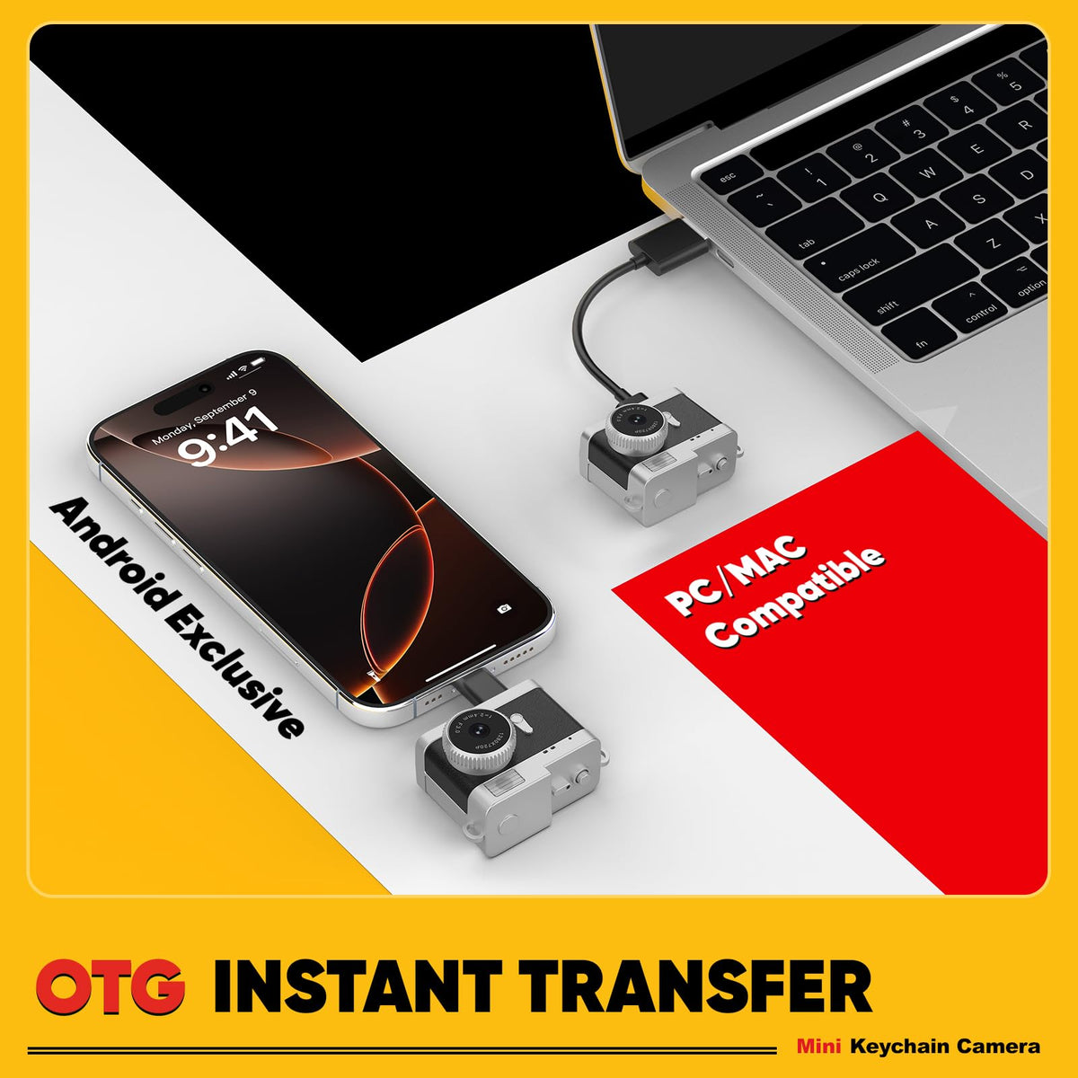 Cfulan mini keychain camera makes a unique gift for friends