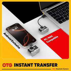 Cfulan mini keychain camera makes a unique gift for friends
