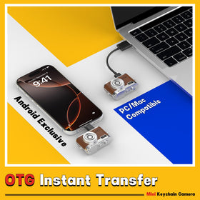 Cfulan mini keychain camera gift-ready packaging for birthdays