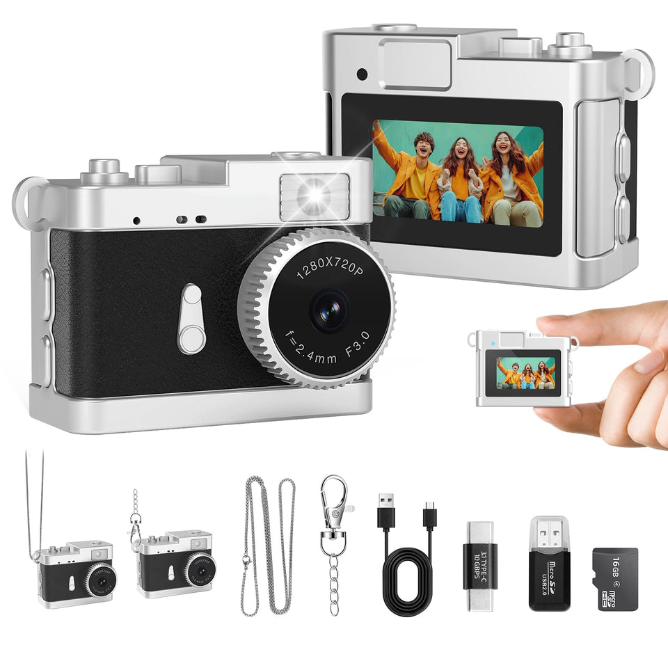 Cfulan mini keychain camera ready for pocket travel snapshots