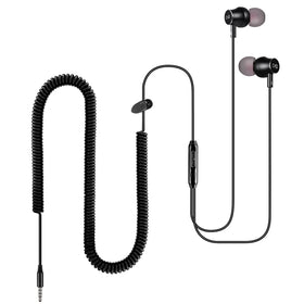 ChangGeek CGS06 earbuds with tilted design for secure wear during TV viewing