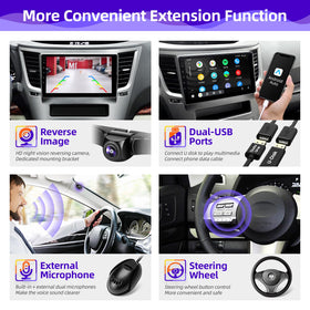 CGOGC Bluetooth USB ports and audio features on Android car radio