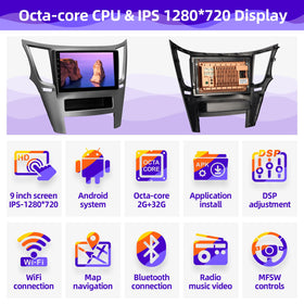 CGOGC wireless CarPlay Android Auto setup on Android car radio for hands-free control
