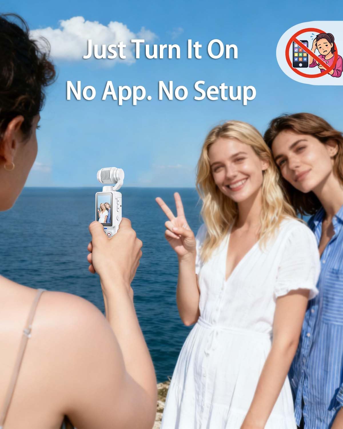 CGXUED with included 32GB card and box showing ready-to-record convenience