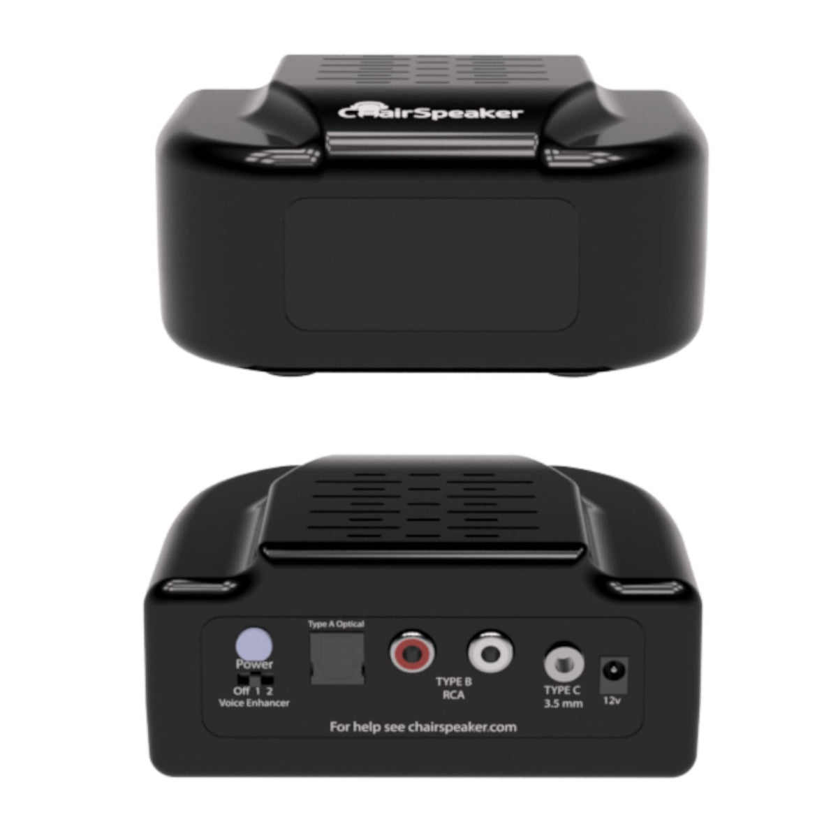 ChairSpeaker CS3 works with most TVs and popular streaming apps.