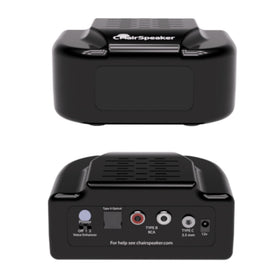 ChairSpeaker CS3 works with most TVs and popular streaming apps.