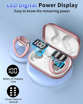 chalvh Ear Buds IP7 waterproof coating resists sweat and rain
