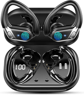 chalvh Ear Buds case charging display shows real-time battery level.