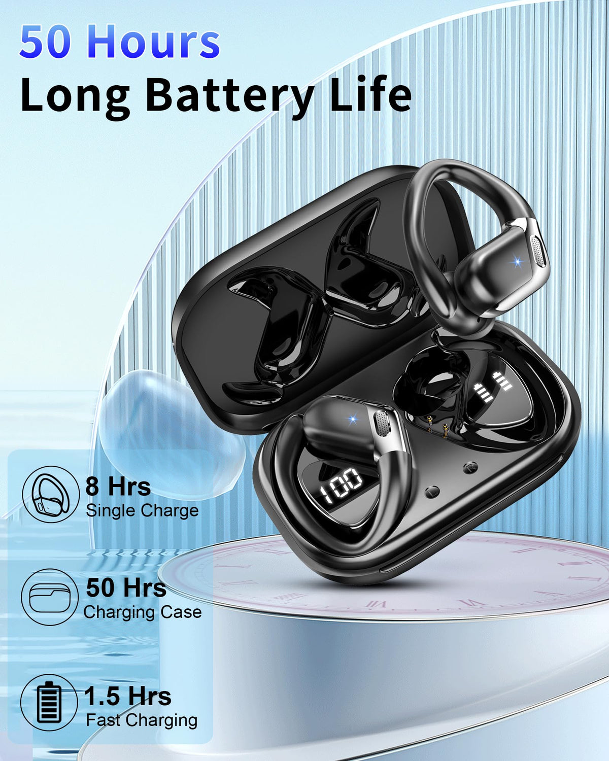 chalvh Ear Buds ENC calls with four microphones reduce background noise.