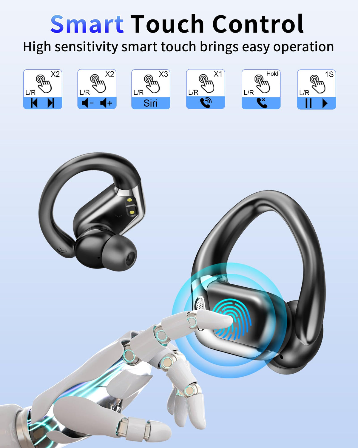 Chalvh Ear Buds pair easily with Android and iOS devices.