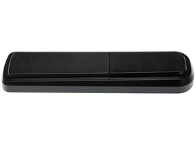 Channel Master Simple Remote illustrating volume and power control in use