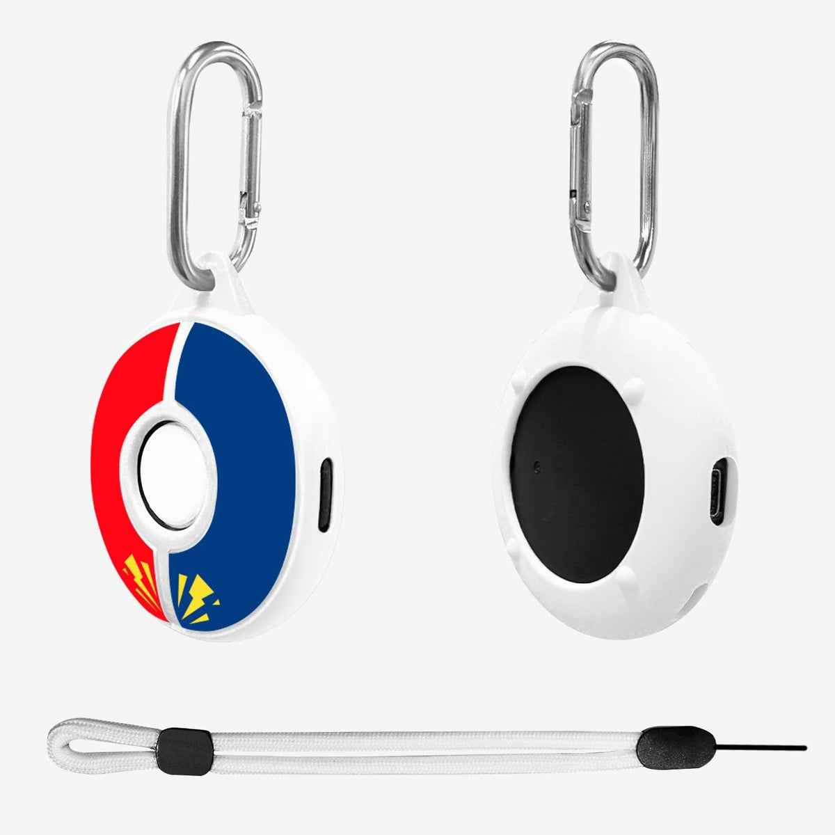 Chanvoo front view of white case showing precise fit and device protection benefit