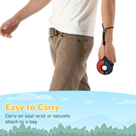 Chanvoo wrist strap worn on wrist for hands-free carrying convenience