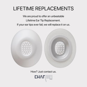 CharJenPro AirFoams Pro Active V10 textured shield enhances comfort during wear.
