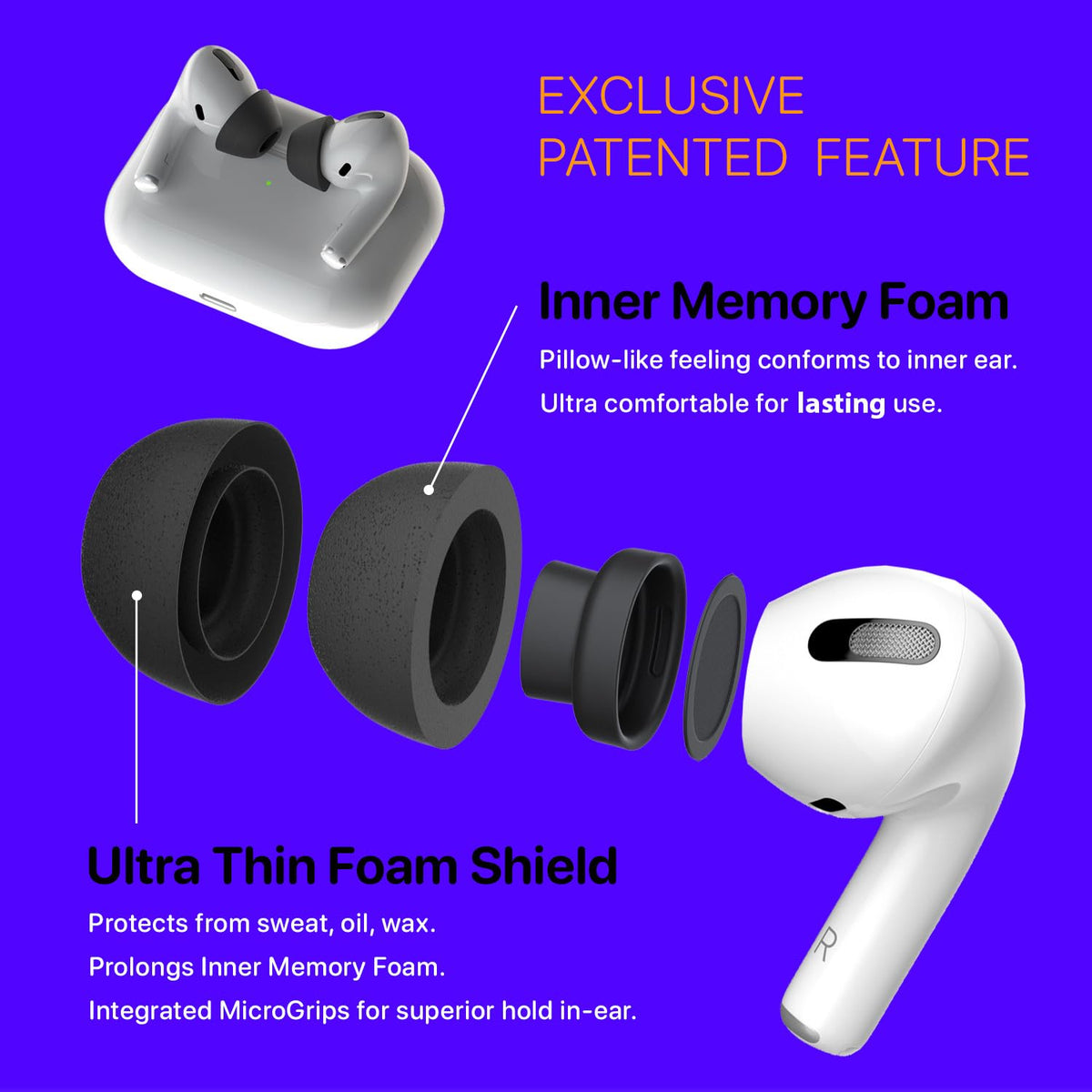 CharJenPro foam-shield close-up shows durability and breathability for long wear.