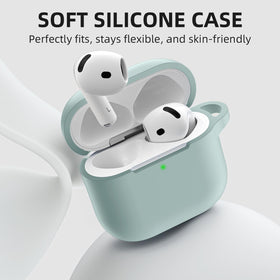 Charlam AirPods 4 case bluegreen lightweight and portable