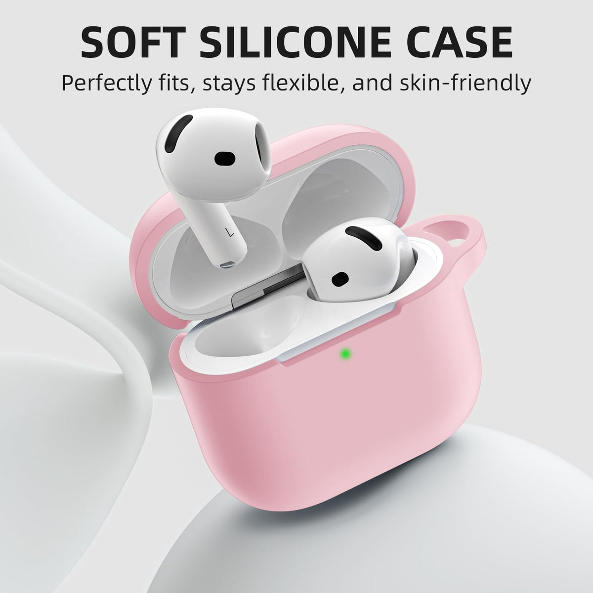 Closeup of silicone texture and precise edges on Charlam case.