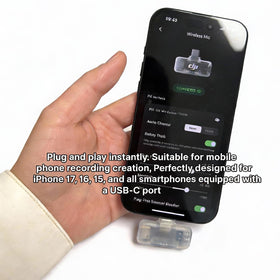 CharLok adapter next to ruler showing compact dimensions and lightweight portability benefit