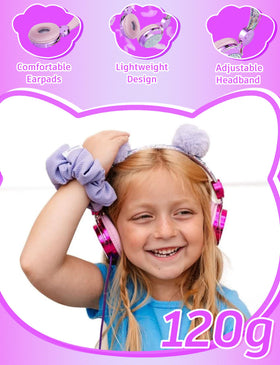 charlxee close-up of plush earcup showing soft padding for comfort