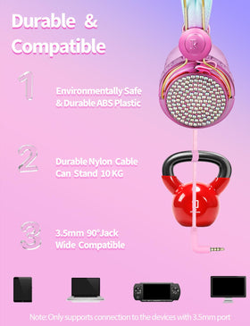 charlxee braided nylon cable and 90° plug emphasizing durability