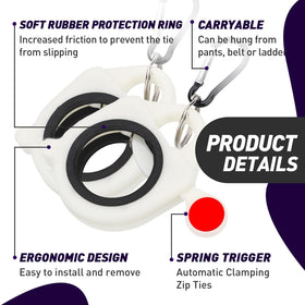 chaseroad clipped to a tool belt offering quick-access convenience