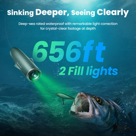 Chasing CamX 200m waterproof design lets you explore diverse depths with confidence.