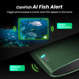 Chasing CF1 DVR recording saves underwater footage for later review.