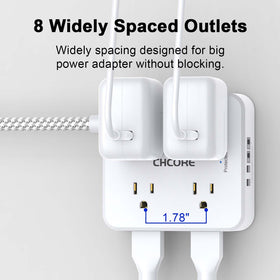 CHCORE surge protector delivering 900 joules of surge protection