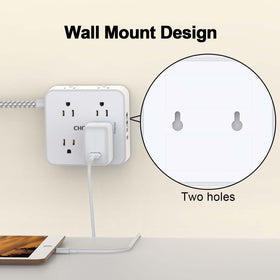 CHCORE smart USB charging powers multiple devices efficiently