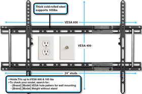 Cheetah closeup of 1.3 inch ultra low profile bracket for sleek appearance
