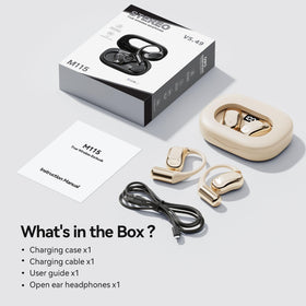 CHENRUIDA Open Ear design ideal for workouts and daily commuting.