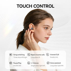 Chenruida touch control for easy playback and calls.
