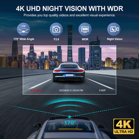 CHENSIVE 24h parking mode for continuous protection.