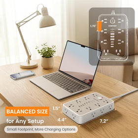 Chiefway surge indicator light shows the protection status at a glance.