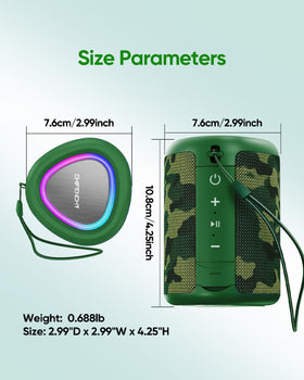 CHIFENCHY back view showing charging port and product label