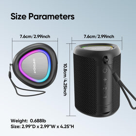 CHIFENCHY charging port detail showing quick recharge and battery status