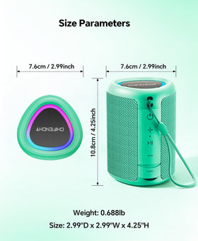 CHIFENCHY label and ports detail showing connectivity and charging clarity benefit