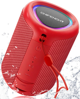 CHIFENCHY speaker front view showing compact design and strong audio projection
